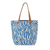 BG20 Zebra Shopping Bag - BLUE
