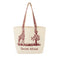 BA10 Giraffe Shopping Bag - MAROON